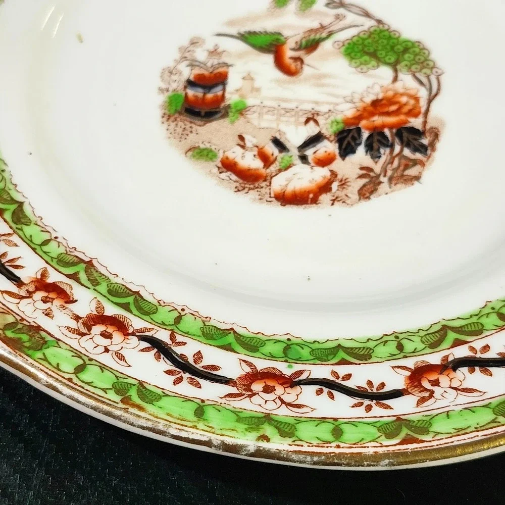 Antique Sampson Smith Cake Plate 